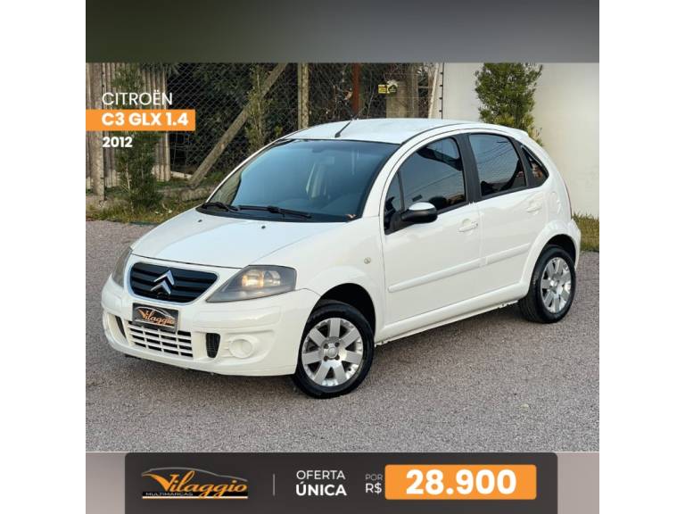 CITROËN - C3 - 2011/2012 - Branca - R$ 28.900,00