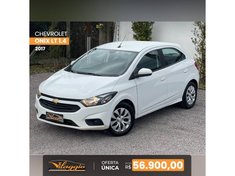 CHEVROLET - ONIX - 2017/2017 - Branca - R$ 56.900,00